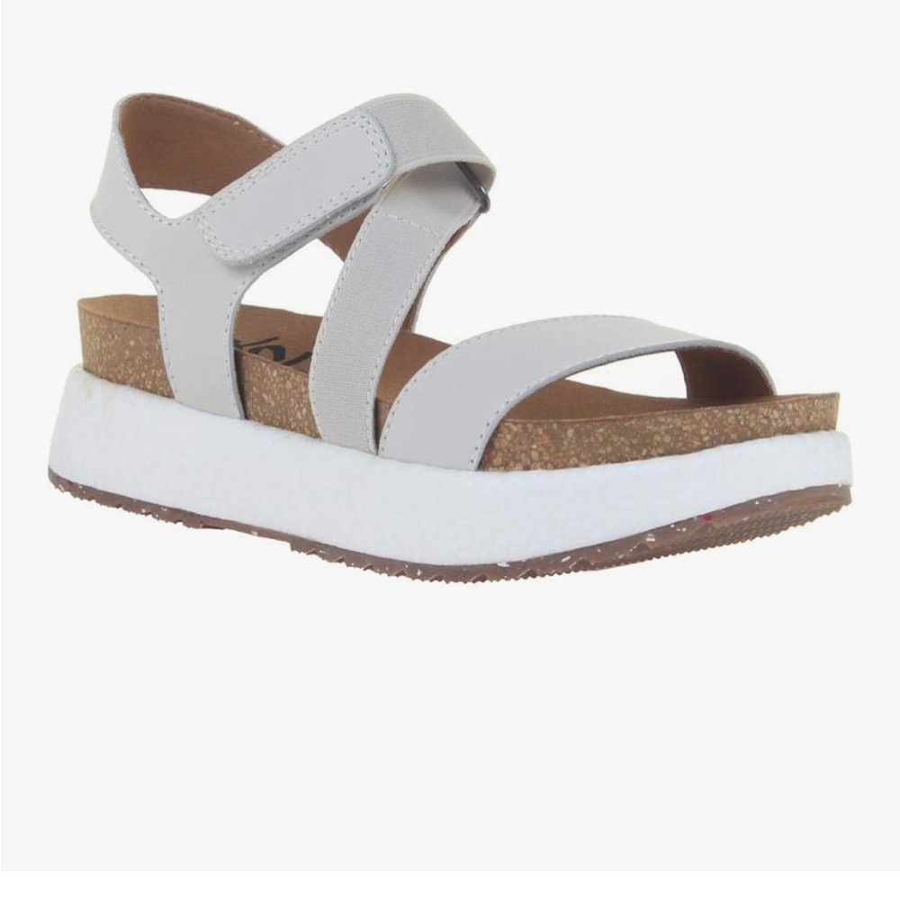 Women's Cream Sandals, dove gray color